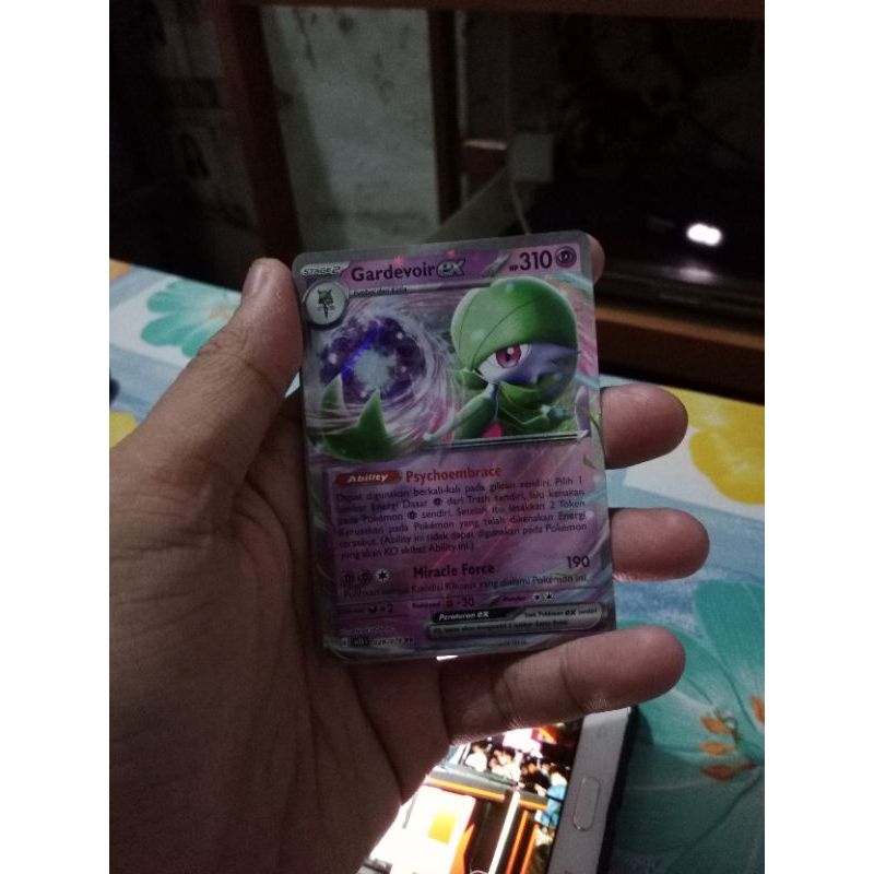 kartu pokemon bahasa Indonesia scarlet violet gardevoir ex
