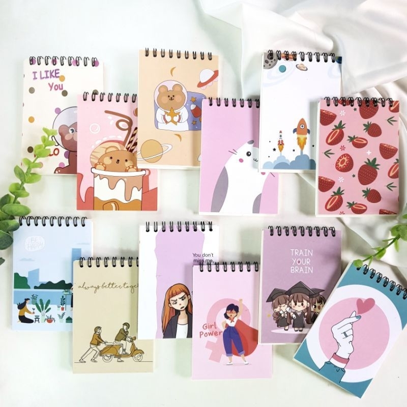 

NOTEBOOK MINI SPIRAL I NOTEBOOK MINI KARAKTER I NOTEBOOK SAKU I NOTEBOOK UNIK I NOTEBOOK LUCU