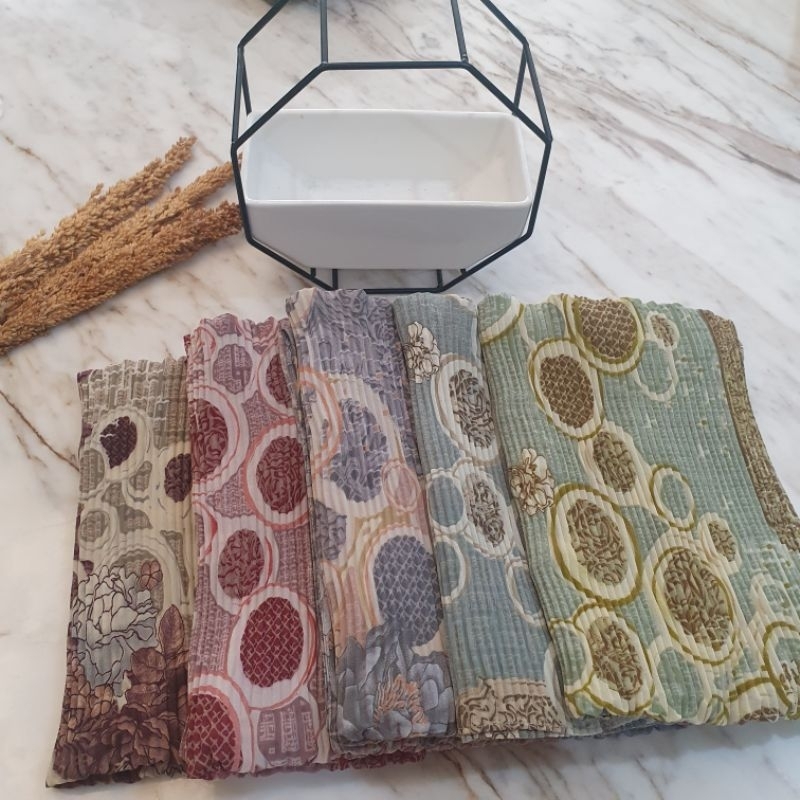 HIJAB PASHMINA MOTIF PLISKET