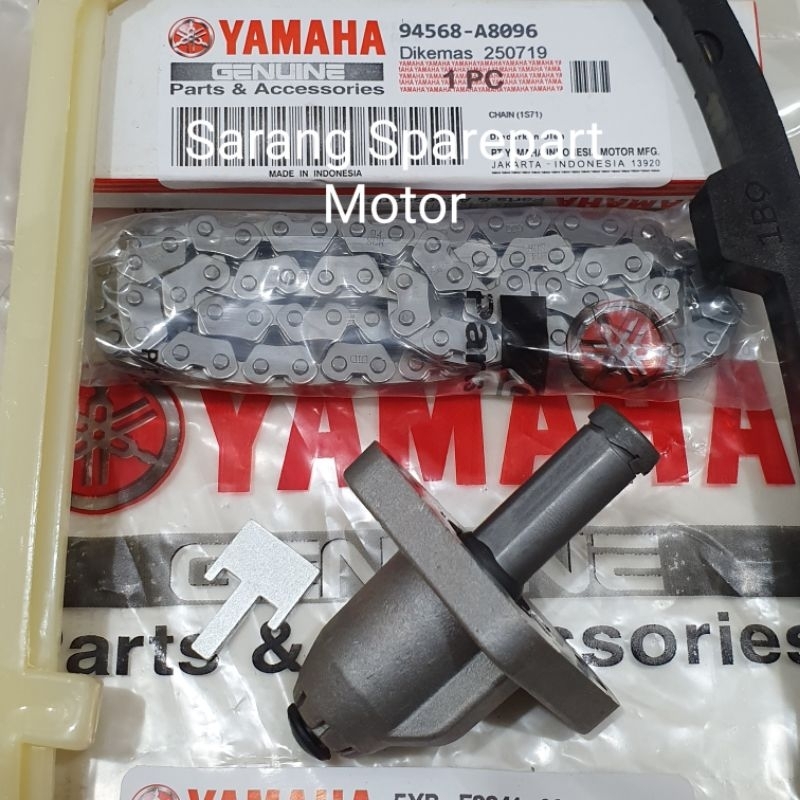 Paket Rantai Keteng + Tonjokan + Karet Lidah Jupiter Mx Old Lama