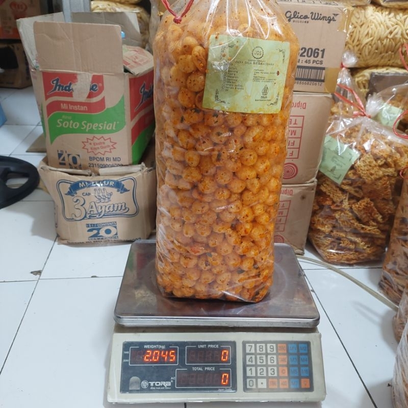 CIMOL PEDAS 250Gram SNACK KILOAN MURAH ALMA.SNACK