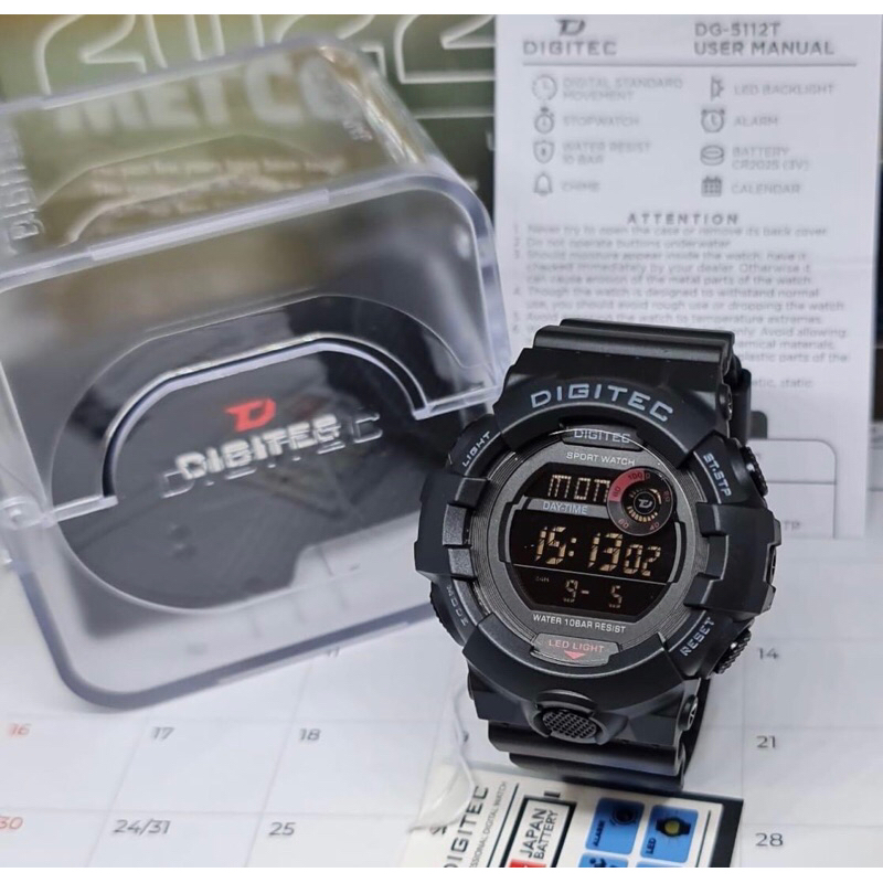 jam tangan digitec DG 5112T Digital