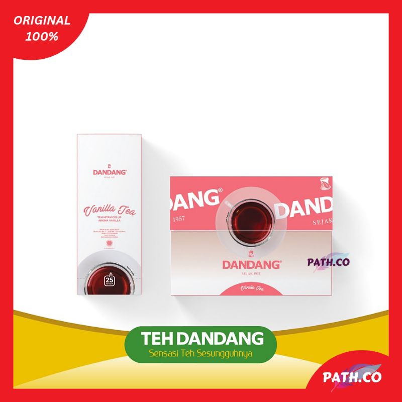 

Dandang Teh Celup | Teh Dandang Vanilla 25's (1 Pack = 25 Bags )