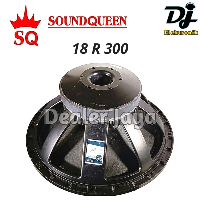Speaker Komponen Soundqueen 18 R 300 / 18R300 - 18 inch