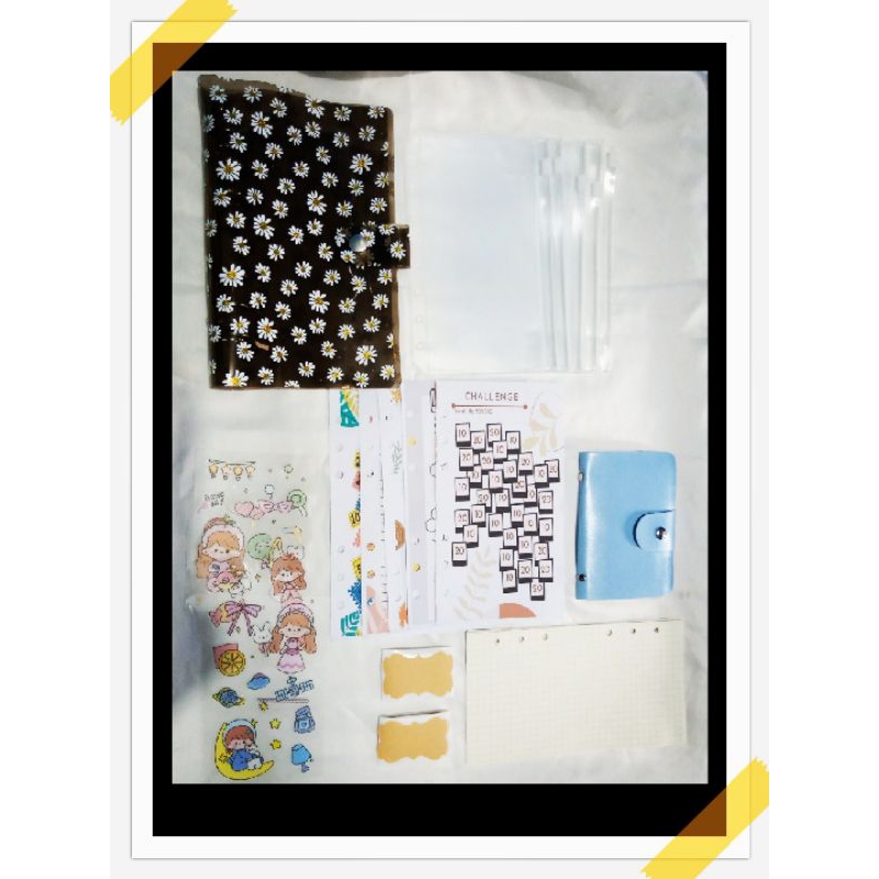 

Paket Binder Budgeting A6 Daisy Hitam
