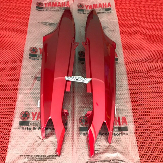 COVER BODY SAMPING MIO SPORTY MIO SMILE WARNA MERAH MAROON ORIGINAL YAMAHA