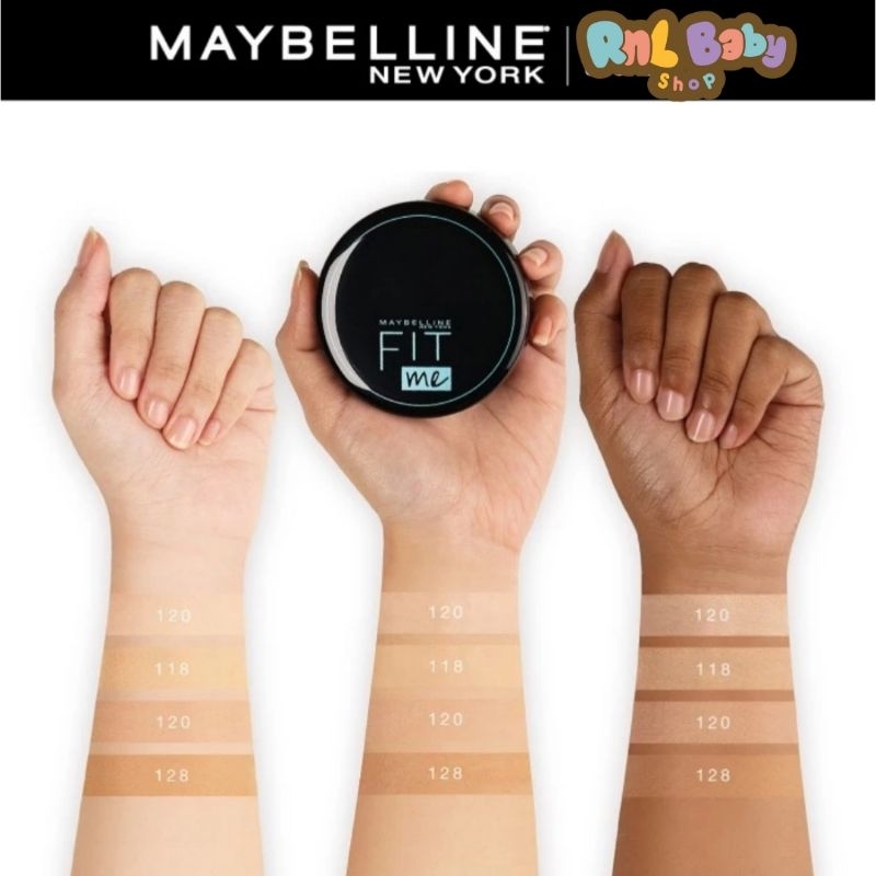 Maybelline Fit Me Matte + Poreless Compact Powder 12 Hour Oil Control