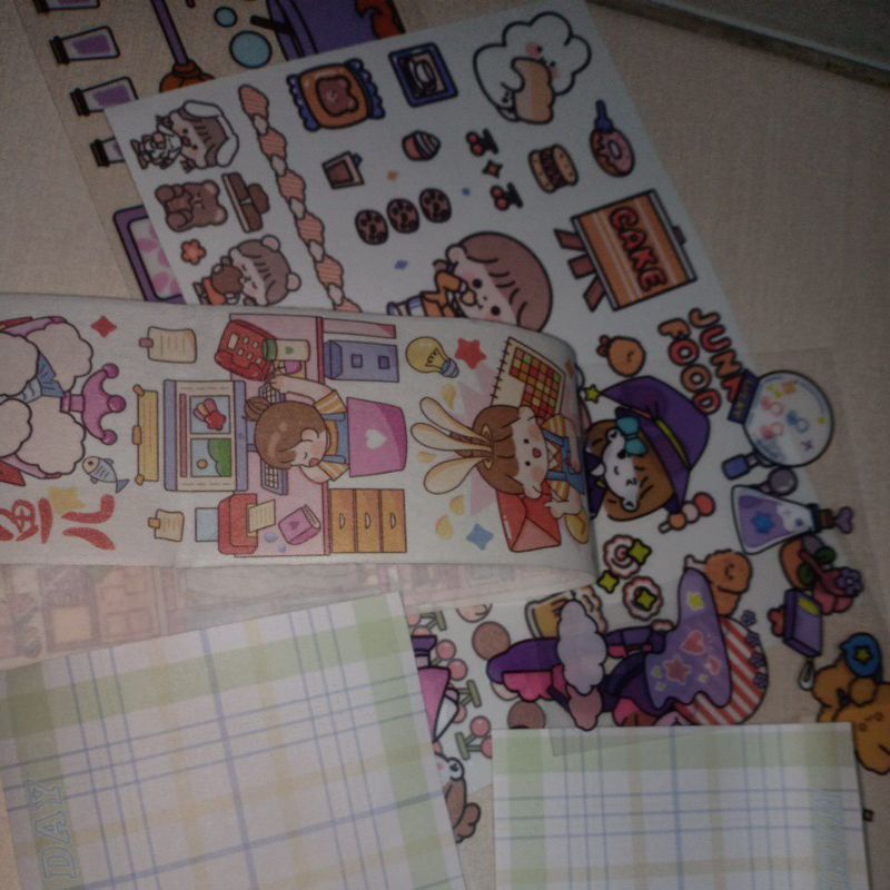 

CAYSYA. stiker book/jurnal&sticky note