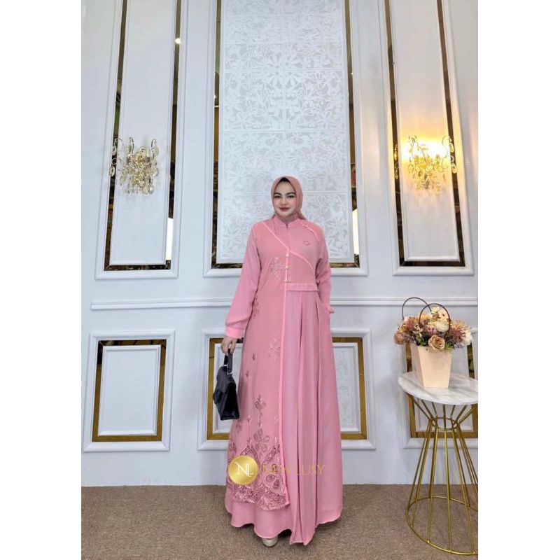SANIA DRESS ORI NEW LUSY siap kirim