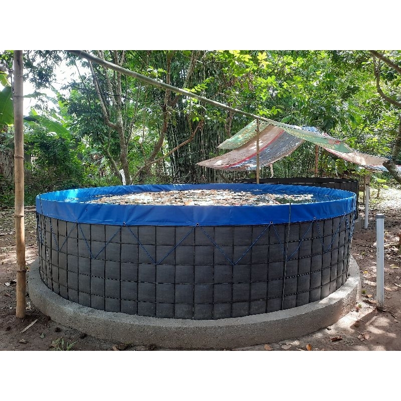 Terpal Kolam Bundar Diameter 4 T1,2 ORCHID