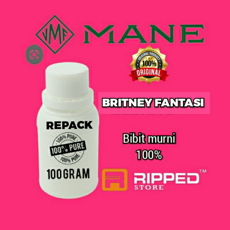 (100ML) BIBIT PARFUM MURNI BRITNEY FANTASI BY MANE ORIGINAL