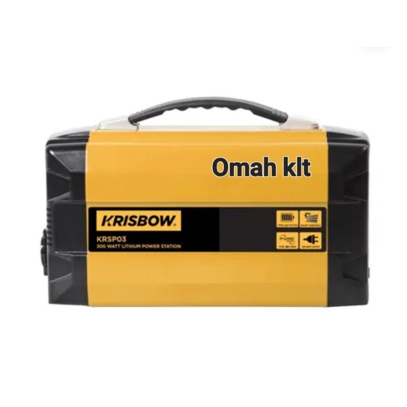 portable power station krisbow powerbank listrik 300w