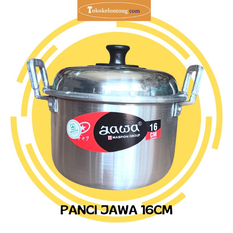 HOT DEALS Panci jawa 16cm/panci maspion aluminium jawa 16/panci masak aluminium jawa/panci murah