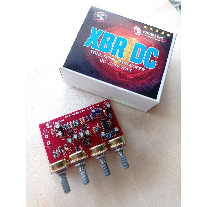 Tone control XBR mono 12 volt