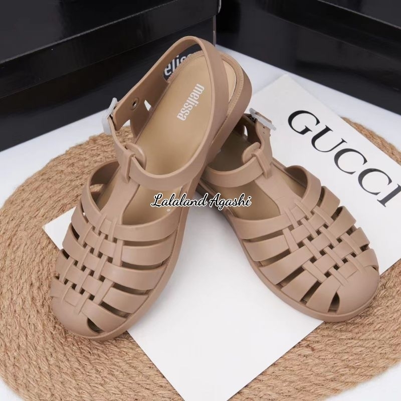 Sepatu sandal melissa possesion Beige Ad/sepatu jelly wanita