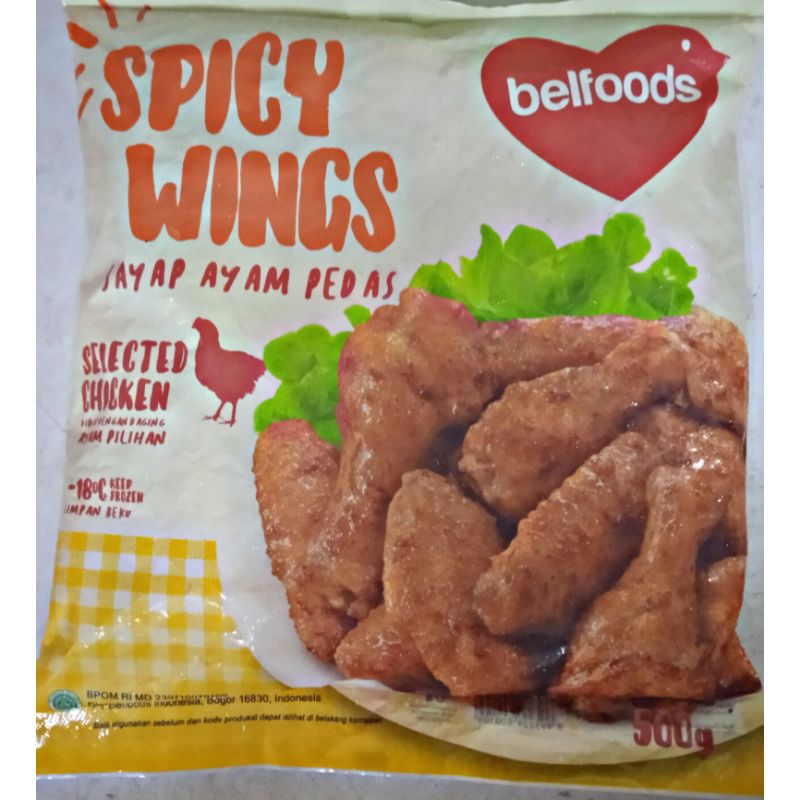 

Belfoods Spicy Wings 500 gr
