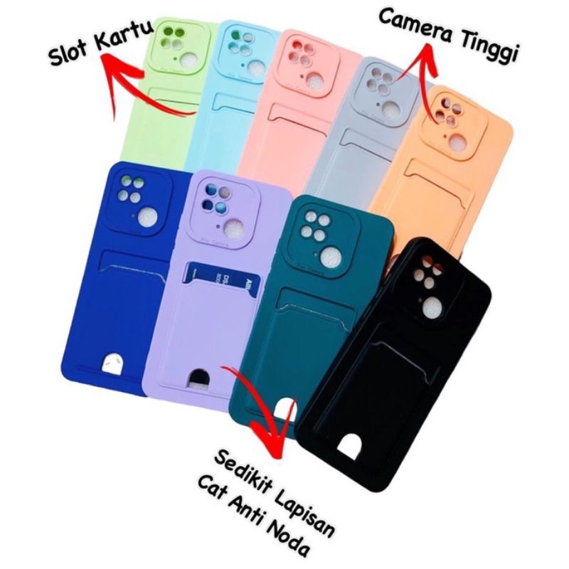 Softcase Big Eye MAcaron Slot Card Samsung A23 4g,Oppo Reno 6  5g,Xiaomi Redmi note 11,Redmi note 10 pro,Redmi note 9 pro,Iphone 6 plus,Iphone x/xs,Vivo V23 5g