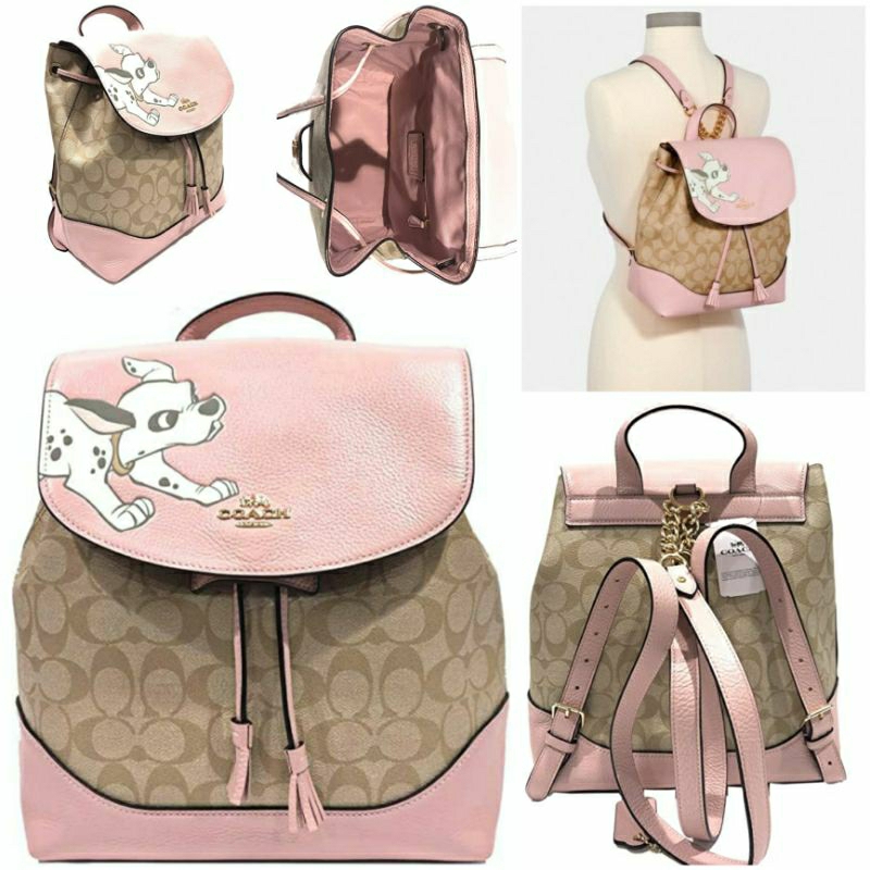 Coach Disney Dalmantion Elle Backpack
