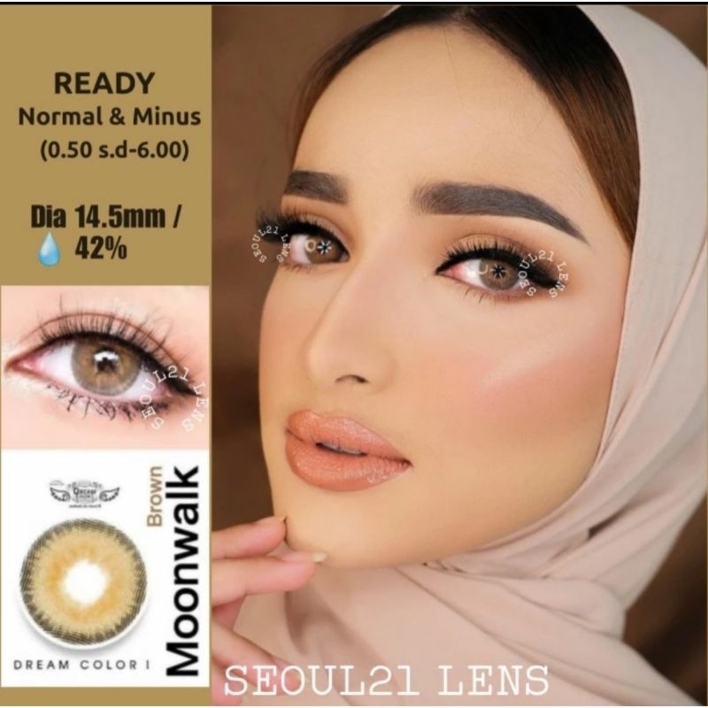 SOFTLENS MOONWALK GREY DREAMCOLOR. NORMAL/MINUS