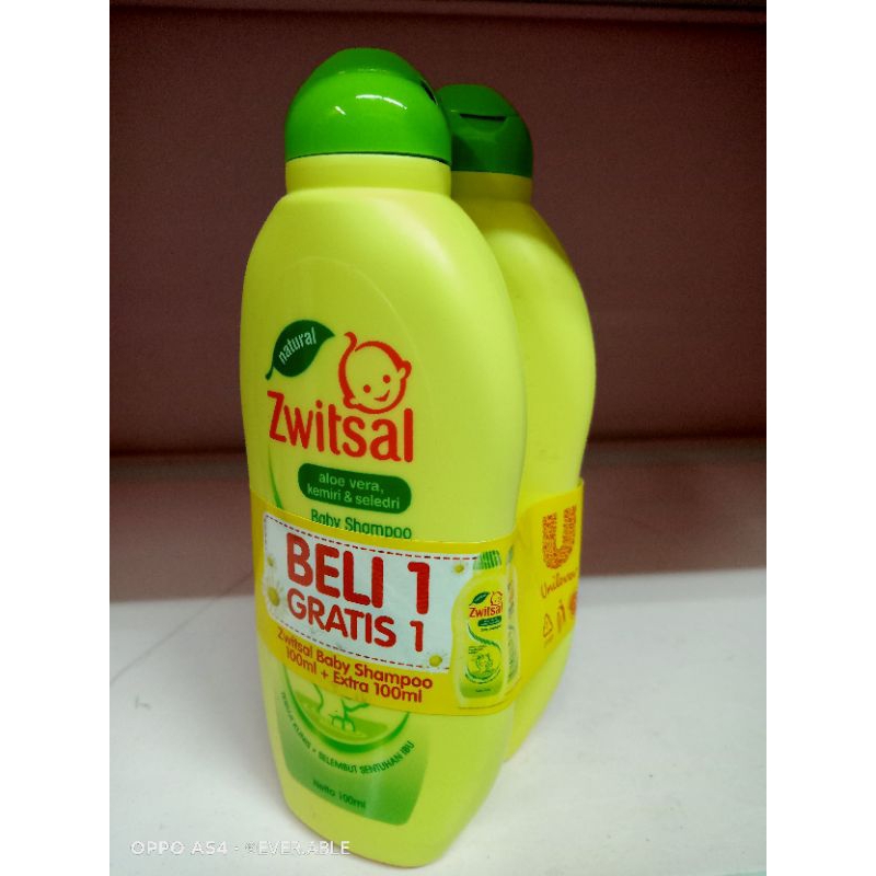 BELI 1 GRATIS 1 ZWITSAL BABY SHAMPO 100  + 100
