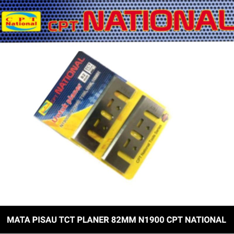 mata pisau tct planer / ketam / serut / pasrah 82mm N1900 CPT NATIONAL