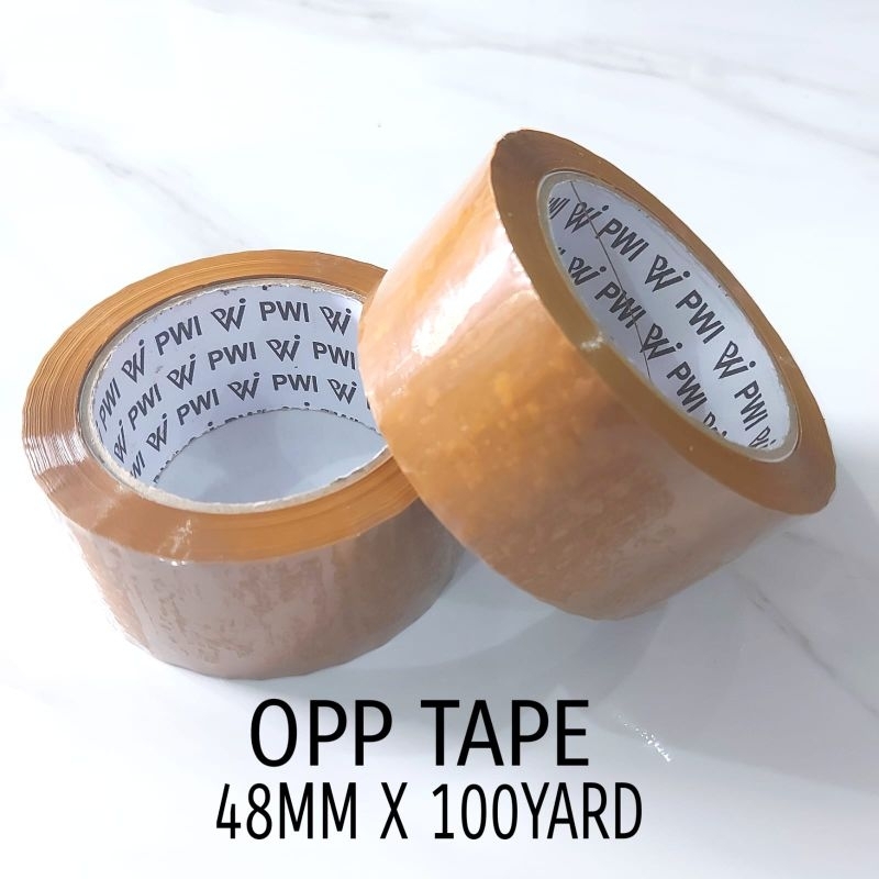 

Lakban Solasi OPP Plakban Coklat / Bening 48mm X 100yard PWI