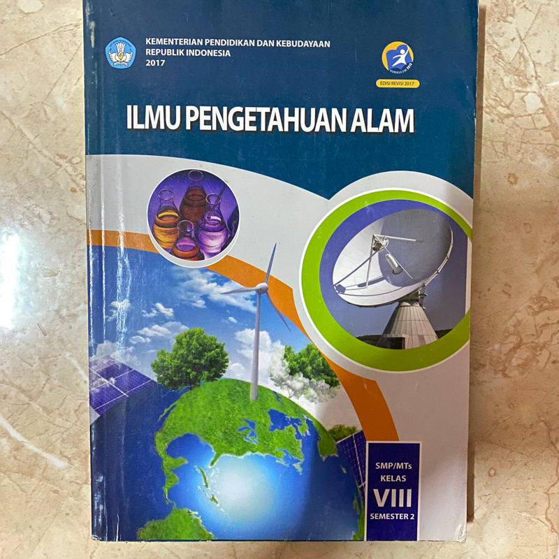 PRELOVED BUKU PAKET IPA KELAS 8 SEMESTER 1&2 SMP