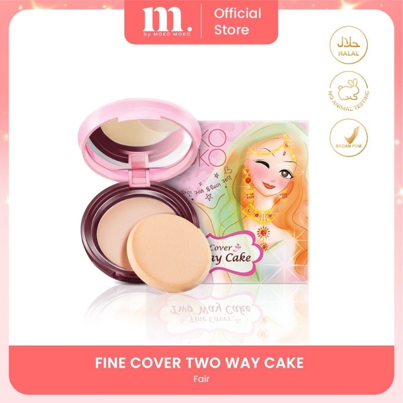 Moko Moko Fine  Cover Two Way Cake / Twc moko moko