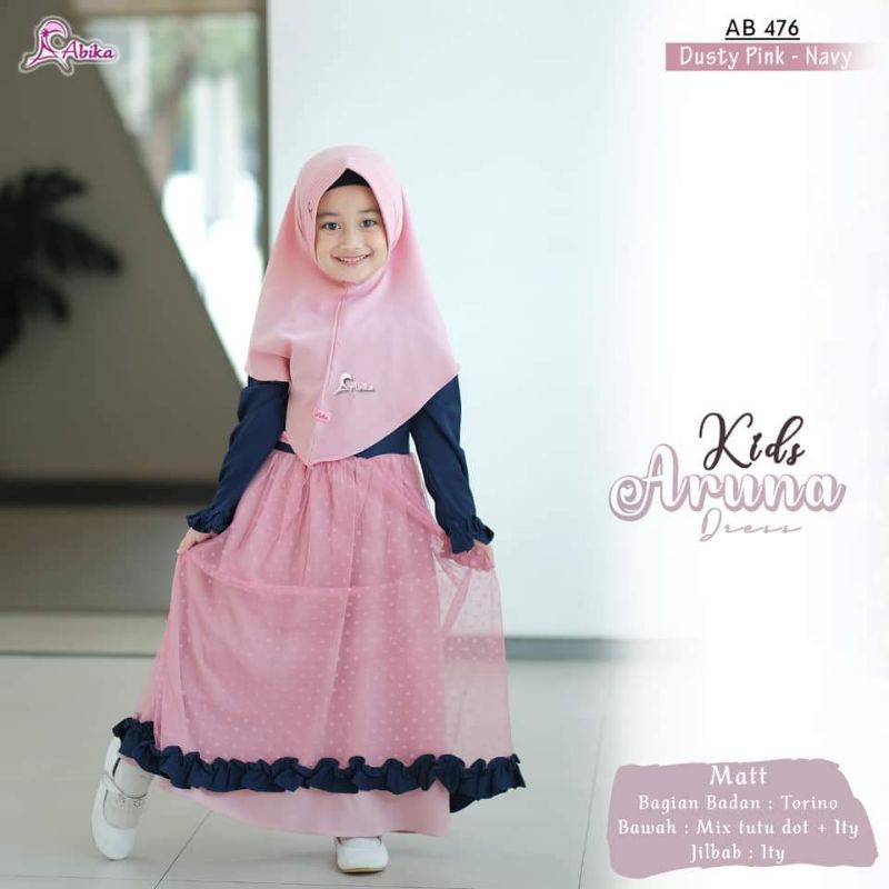 DRESS ARUNA KIDS, DRESS PRINCESS ABIKA