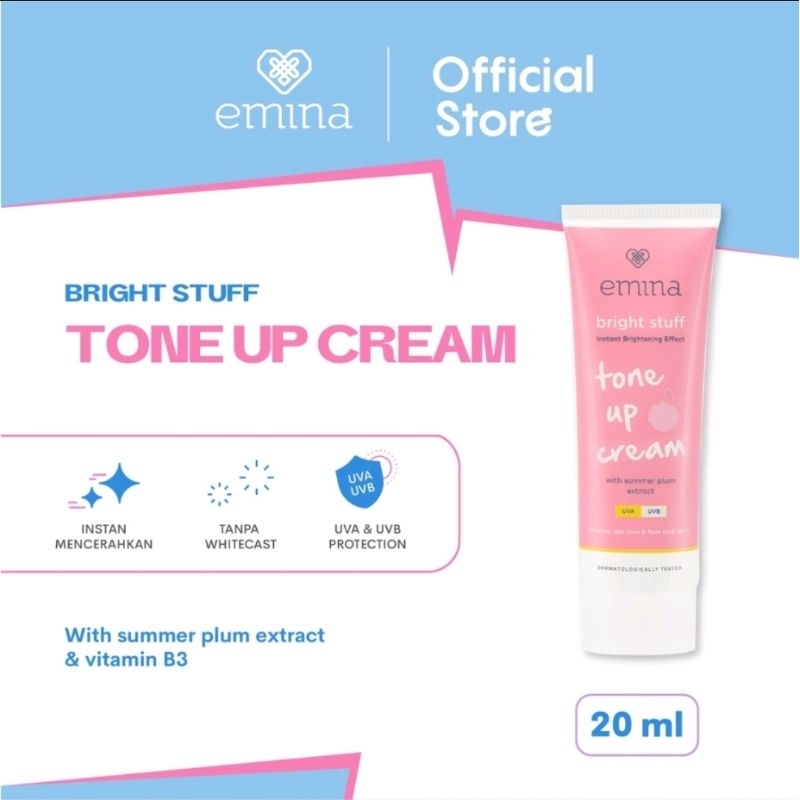 Emina Bright Stuff Tone Up Cream 20ml (100% Original)