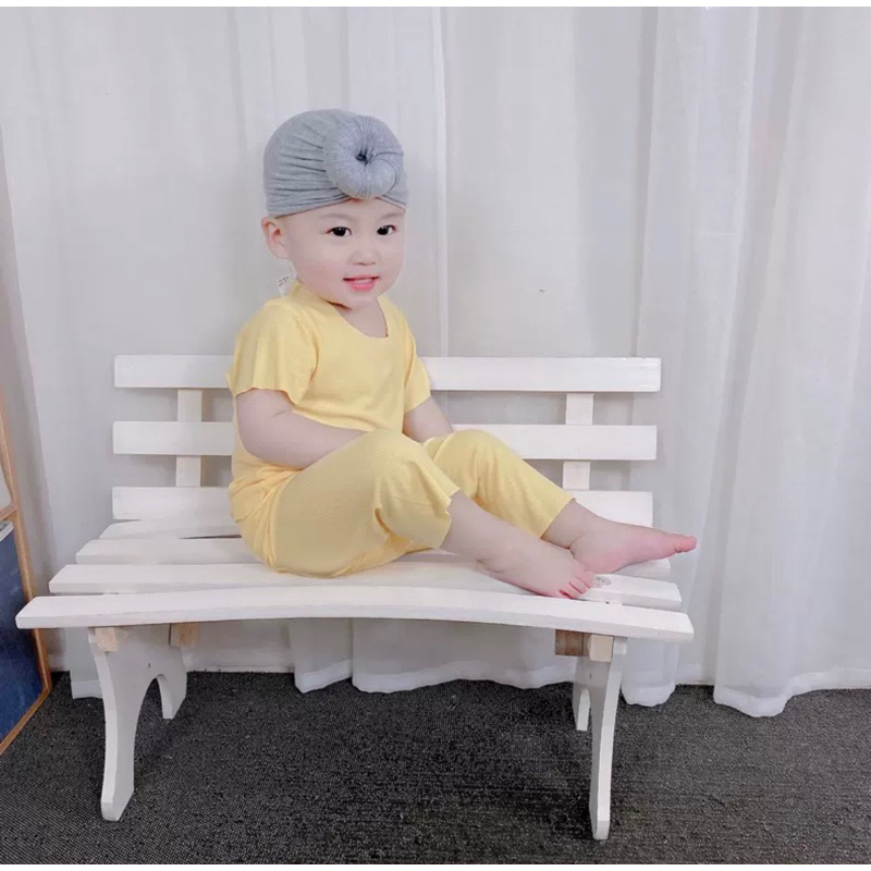 Piyama dua potong/pakaian kasual untuk anak/baju tidur anak/pakaian anak import setelan anak import
