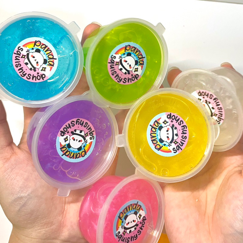 Metalic slime by pandasquishyshop/mainan slime/slime warna warni / slime rainbow/ slime pelangi / slime metalic/ clear slime / mainan anak / hadiah / hampers/ gift / hampers anak / hadiah ulang tahun /hampers ulang tahun/ hadiah anak/birthday gift