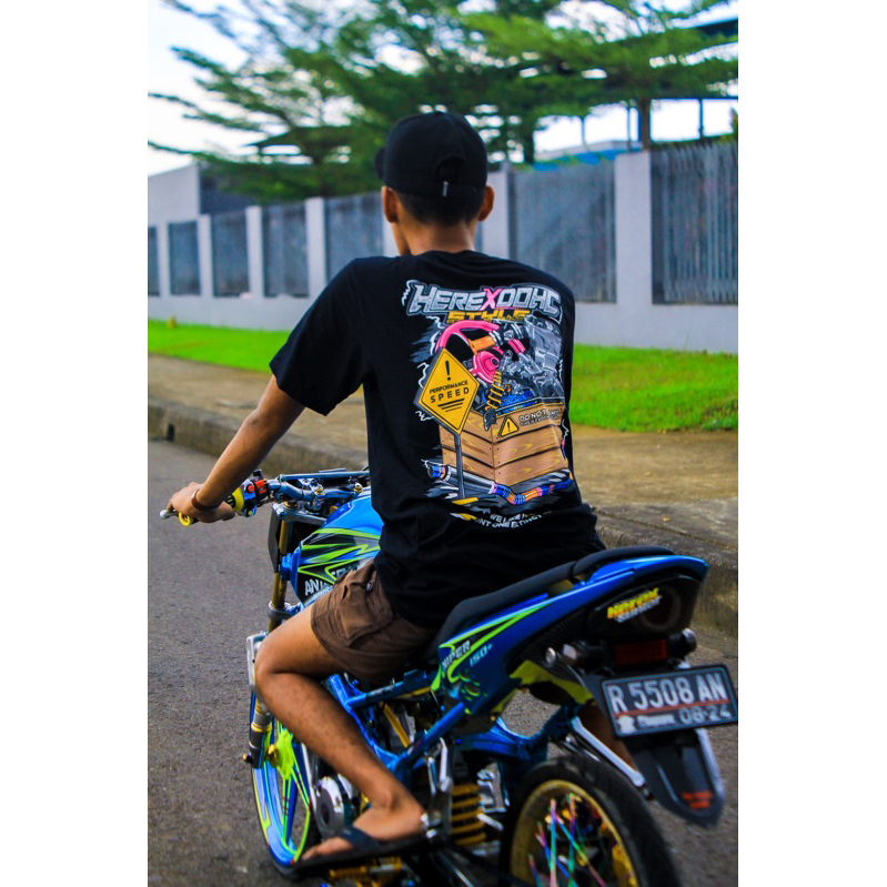 T-shirt original HEREX DOHC STYLE/kaosherexdohcstyle/kaoscb150r/kaosherex