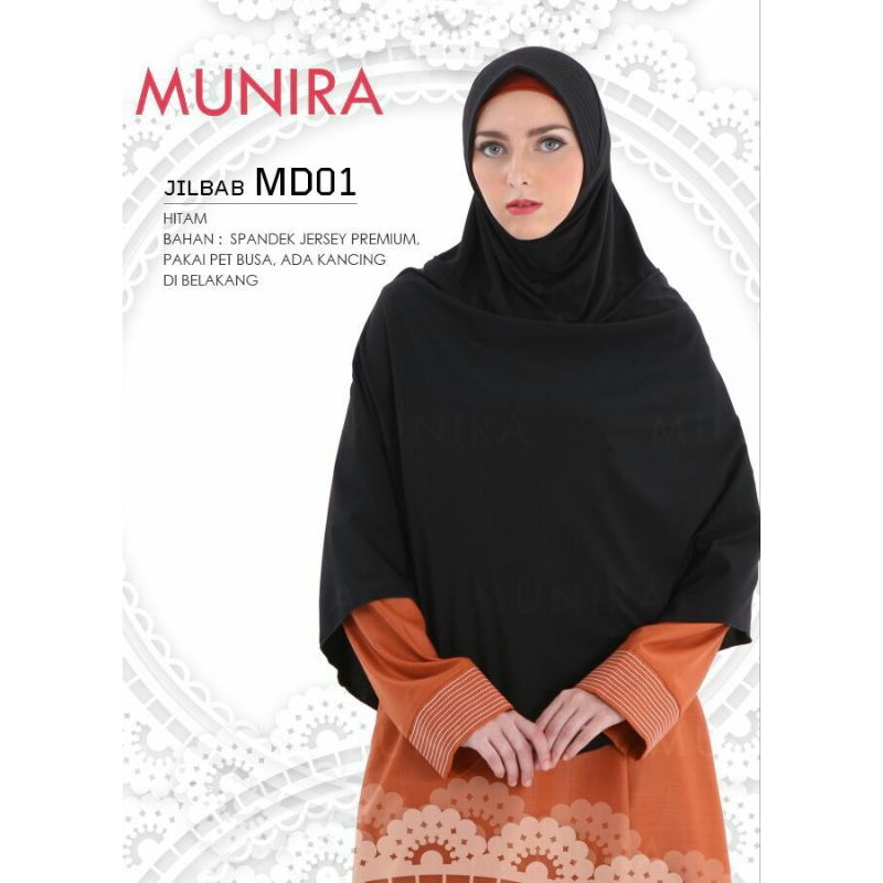 Hijab Instan Munira MD01 by Ukhti Munira