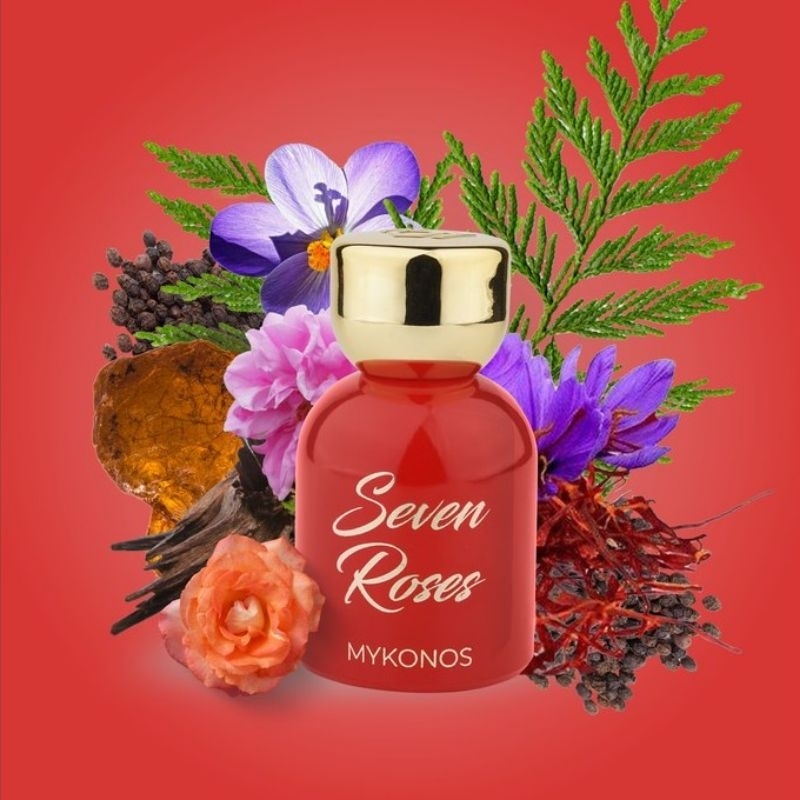 Mykonos Seven Roses Parfum EDP 50ml Eau de Parfum Parfume Perfume Perfum Wewangian