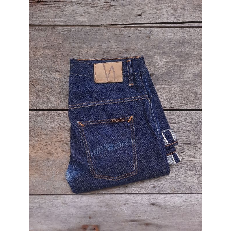 nudie jeans selvedge size fit 31 second preloved