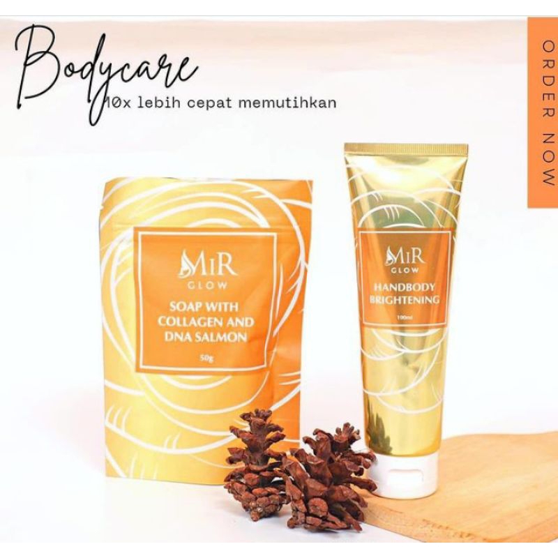 MIR GLOW HANDBODY LOTION DAN SABUN COLLAGEN
