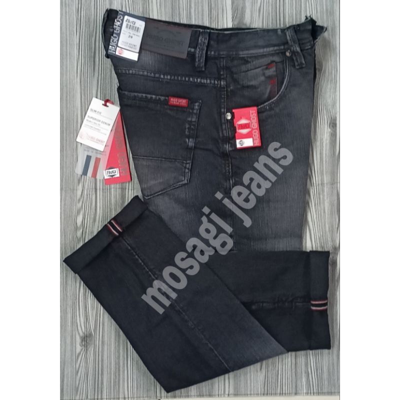 CELANA PANJANG JEANS PRIA HUGOGHOST PREMIUM SLIMFIT