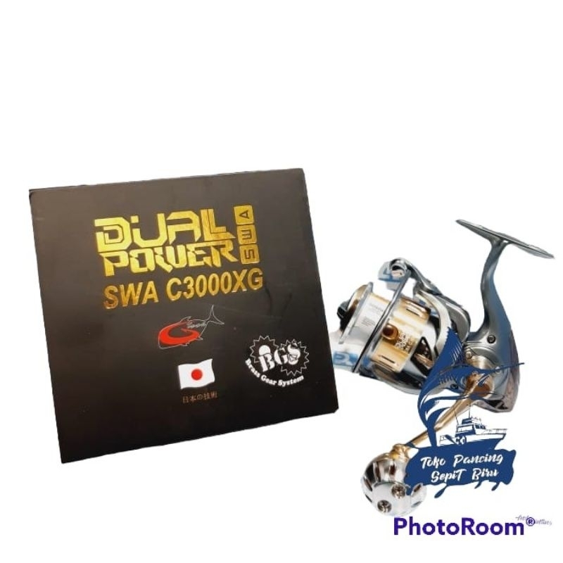 REEL G TECH DUAL POWER SWA C3000XG POWER HANDLE BEST SELLER