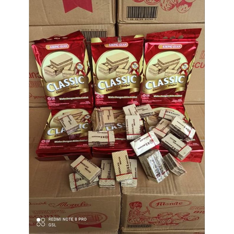 

WAFER KHONG GUAN CLASIC MURAH JAJANAN ANAK MURAH KEBUMEN 350gr