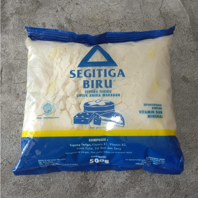 

Tepung Segitiga Biru Bogasari 500gr