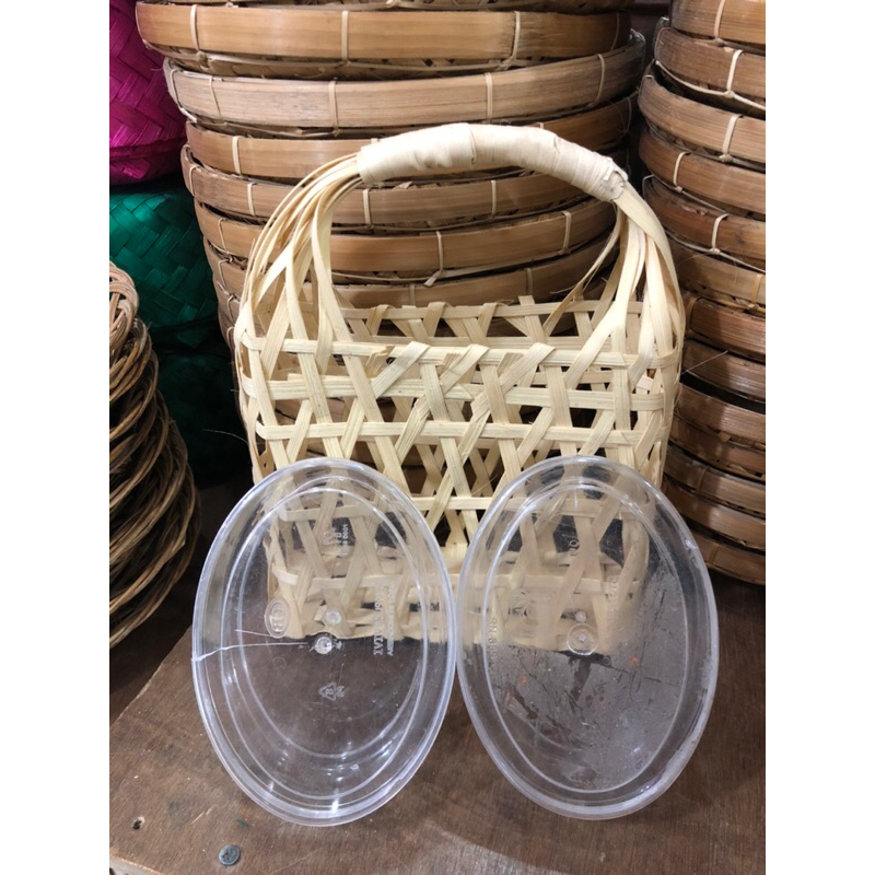 Paket hampers toples kue kering oval 250gr