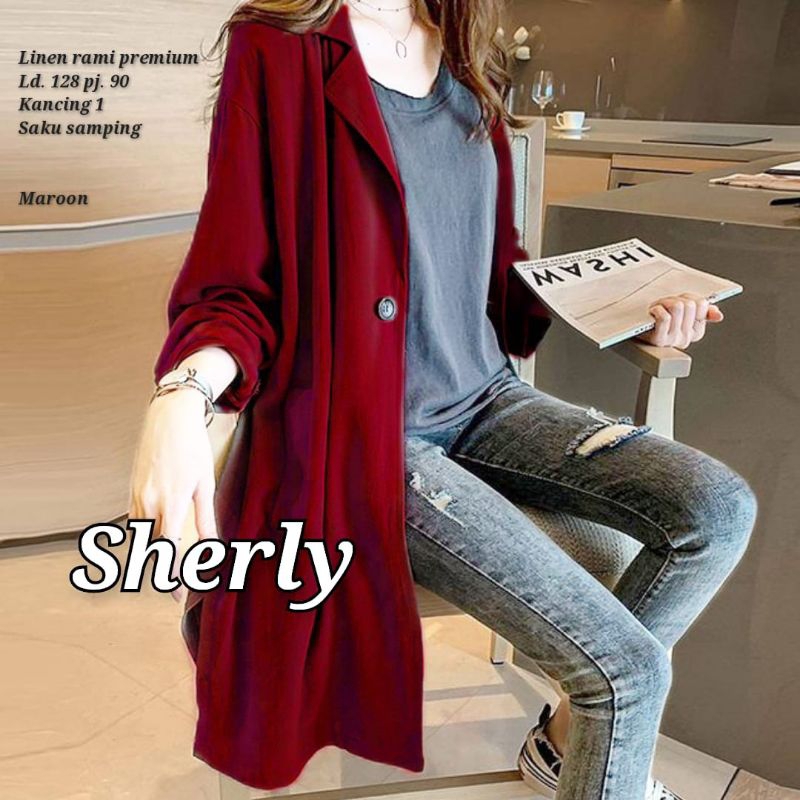 SHERLY BLAZER WANITA TERBARU