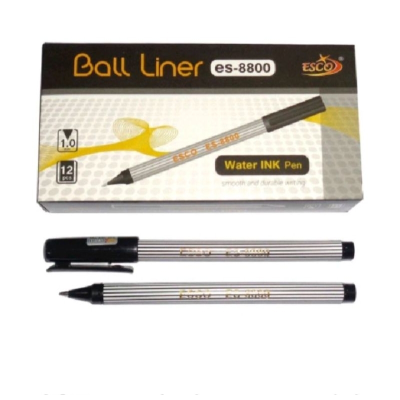 

Pena Balliner Esco ES 8800 1.0MM Pulpen Tanda Tangan