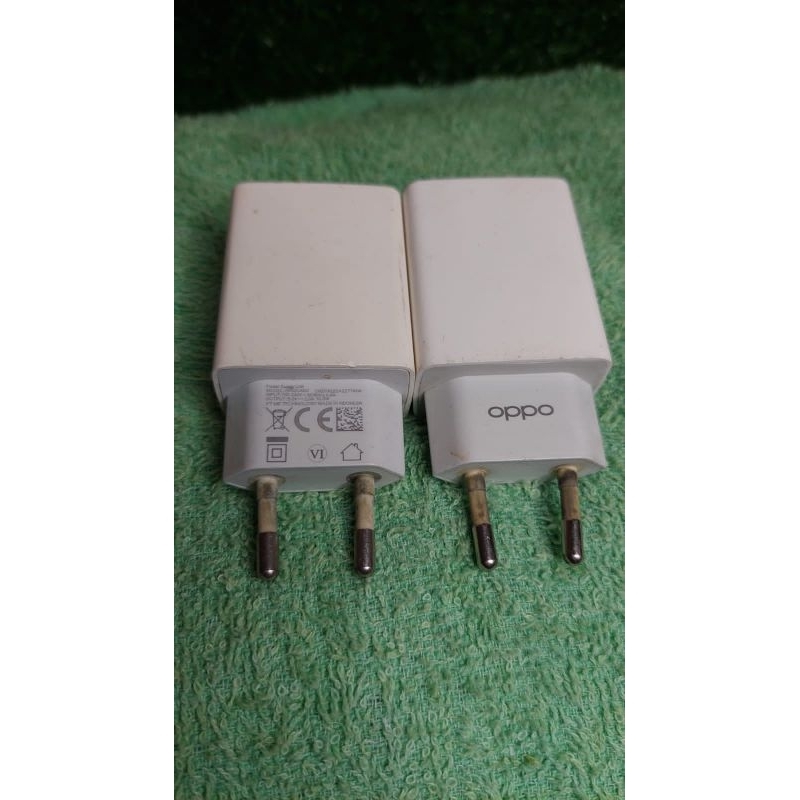 adaptor charger original cabutan hp oppo 2A A16 A15S dll