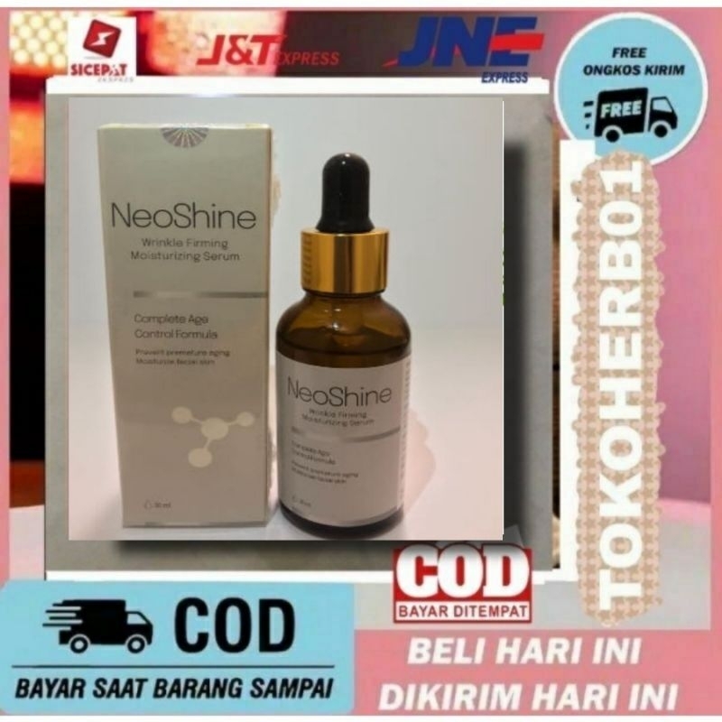 NEOSHINE SERUM ASLI ORIGINAL SERUM ANTI AGING KERIPUT DAN PEMUTIH AMAN BPOM ASLI