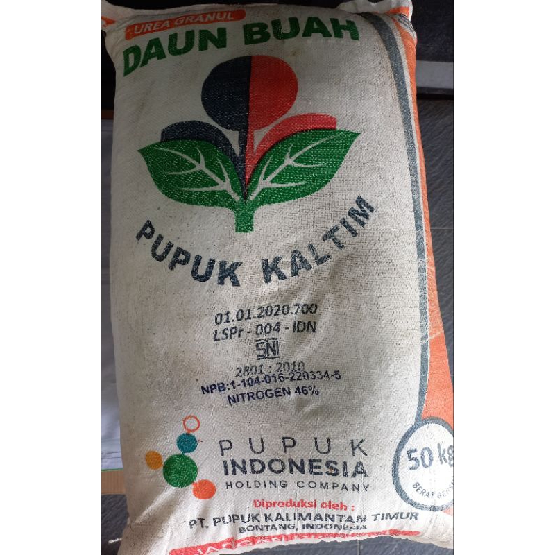 pupuk urea daun buah kaltim 50kg