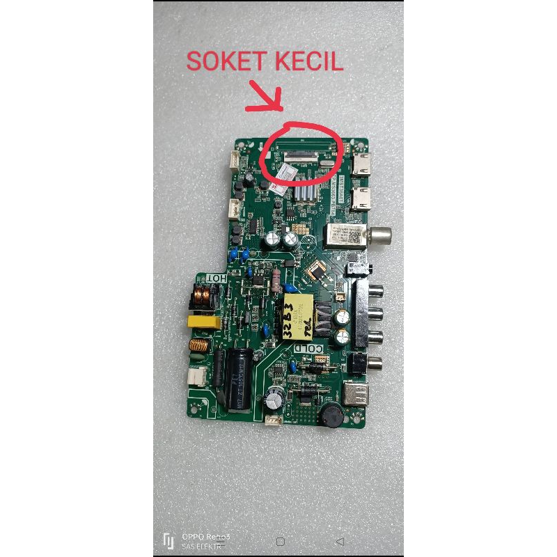 MB MOTHERBOARD MAINBOARD MESIN TV LED COOCAA 32 INCH 32D3T 32D3 T