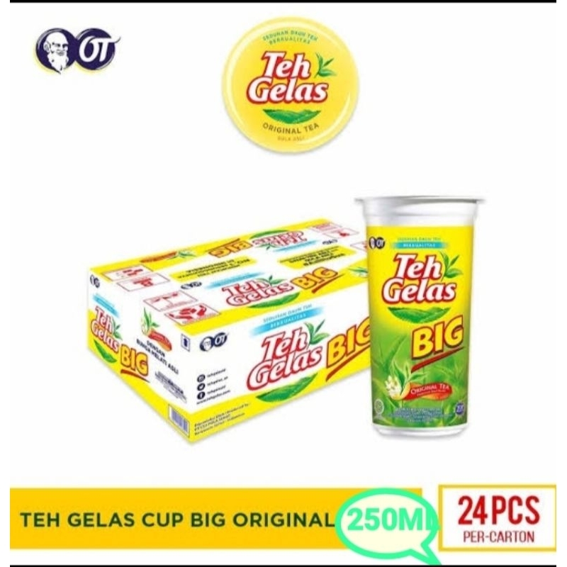 TEH GELAS BIG 1 X 24 PCS (1 DUS)