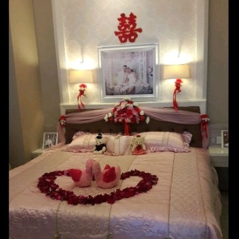 PAKET BUNGA DEKORASI KAMAR PENGANTIN/HIAS KAMAR PENGANTIN, MURAH, BAGUS,CANTIK,KOMPLIT SUDAH TERMASU